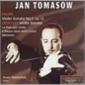 Debussy / Faure / Tomasow / Holetschek - Violin Sonatas  CD
